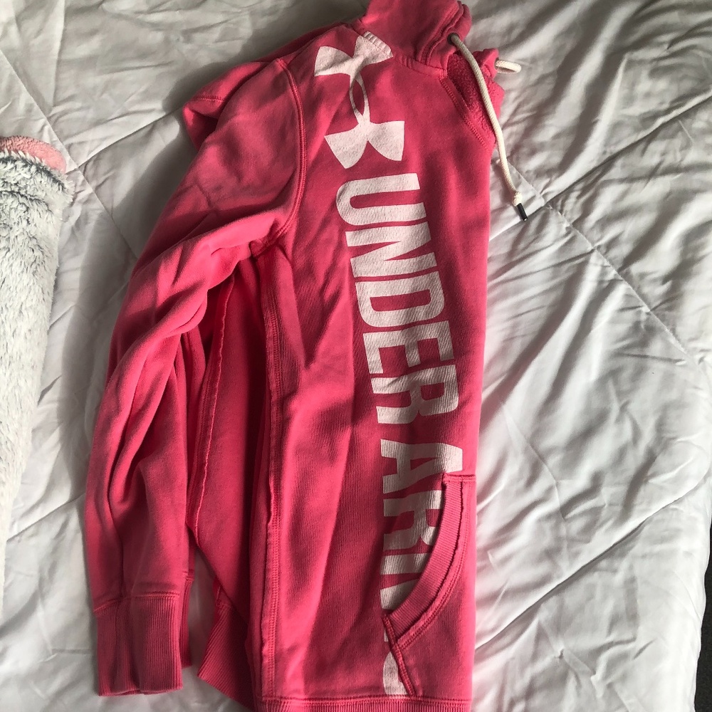 Under Armour Pink Sweatshirt
